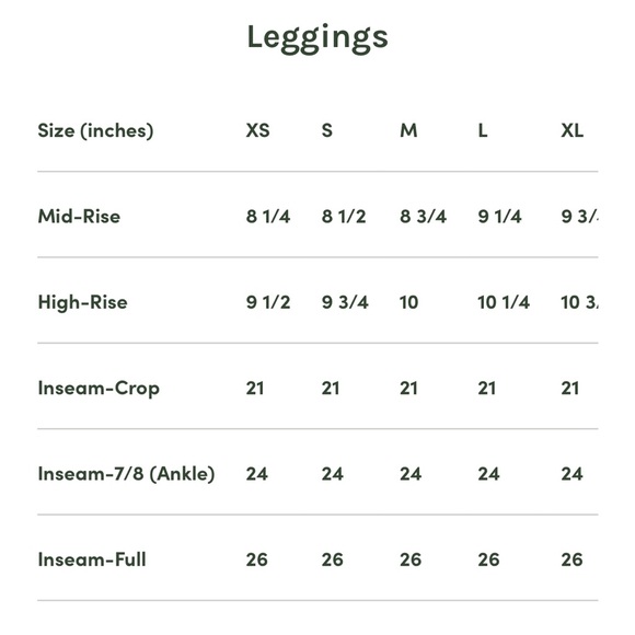 New Threads 4 Thought Leggings XS - Picture 13 of 13